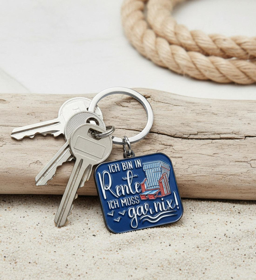 Ich Bin In Rente · Anhänger-Emaille Anhänger-Mooinzen