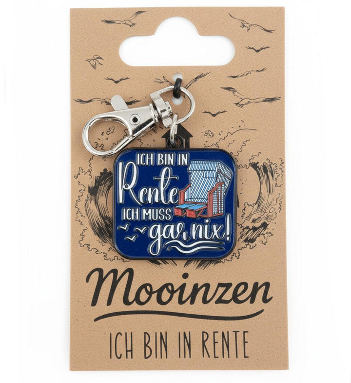 Ich Bin In Rente · Anhänger-Emaille Anhänger-Mooinzen