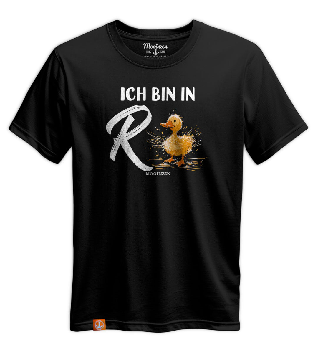 Ich Bin In Rente Ente · Unisex Premium Bio T-Shirt-Unisex Premium Bio T-Shirt-black-beauty-S-Mooinzen
