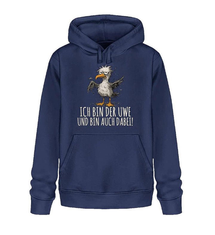 Ich bin der Uwe und bin auch dabei · Unisex Bio Hoodie-Unisex Bio Hoodie-French Navy-XS-Mooinzen