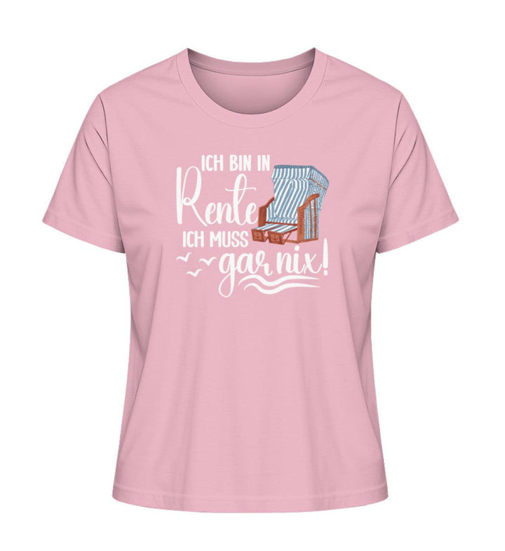 Ich bin in Rente · Damen Premium Bio T-Shirt 2.0-Damen Premium Bio T-Shirt 2.0-Cotton Pink-S-Mooinzen