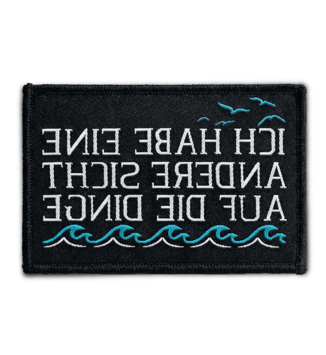 Ich habe eine andere Sicht auf die Dinge · Klettwatt Patch-Klettwatt Patch-x-x-Mooinzen