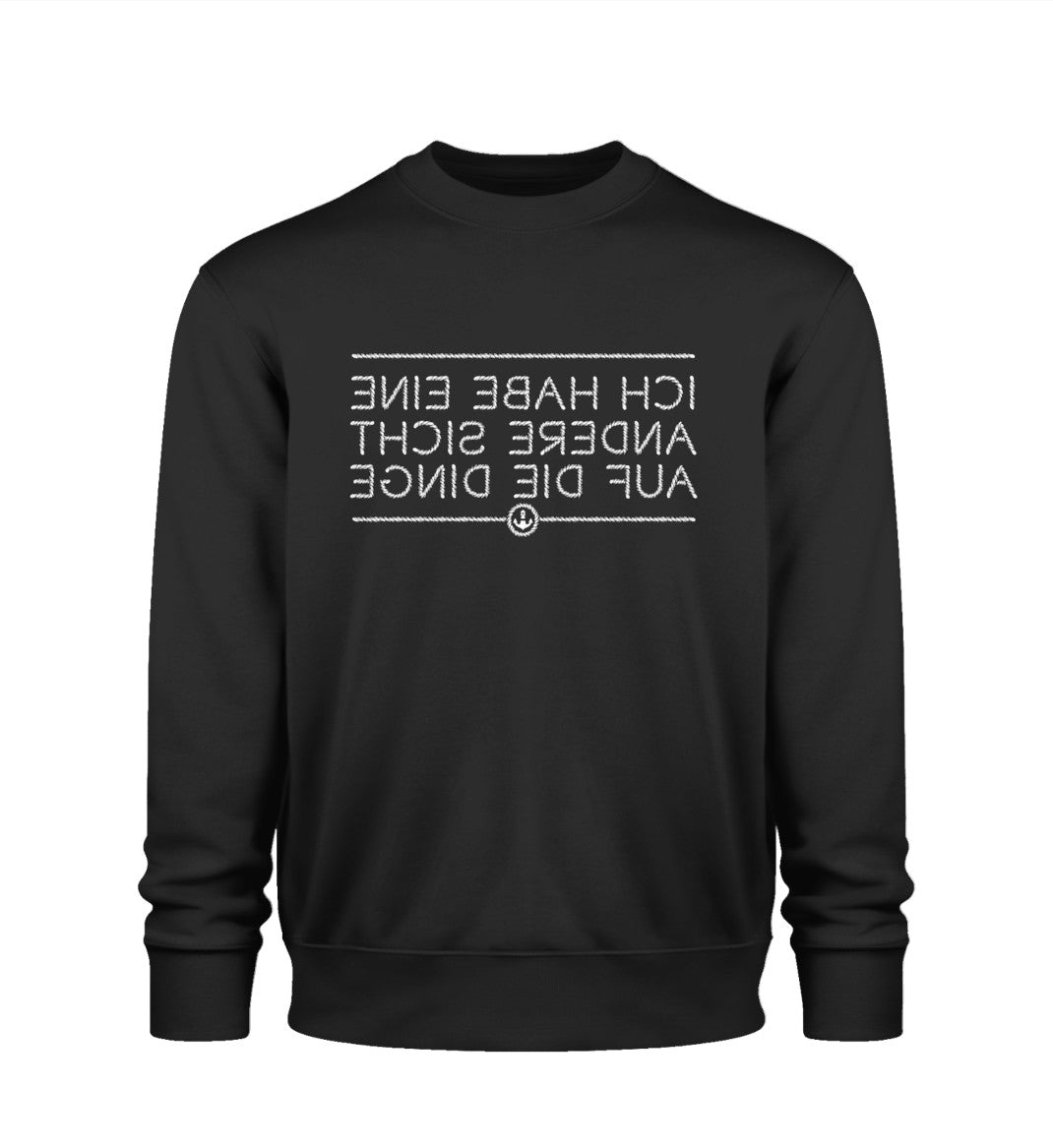 Ich habe eine andere Sicht auf die Dinge · Unisex Premium Bio Sweatshirt 2.0-Unisex Premium Bio Sweatshirt 2.0-Black-XS-Mooinzen
