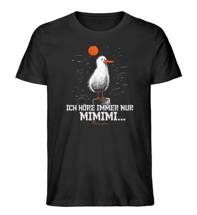 Ich höre mimimi · Herren Premium Bio T-Shirt-Herren Premium Bio T-Shirt-Black-XS-Mooinzen