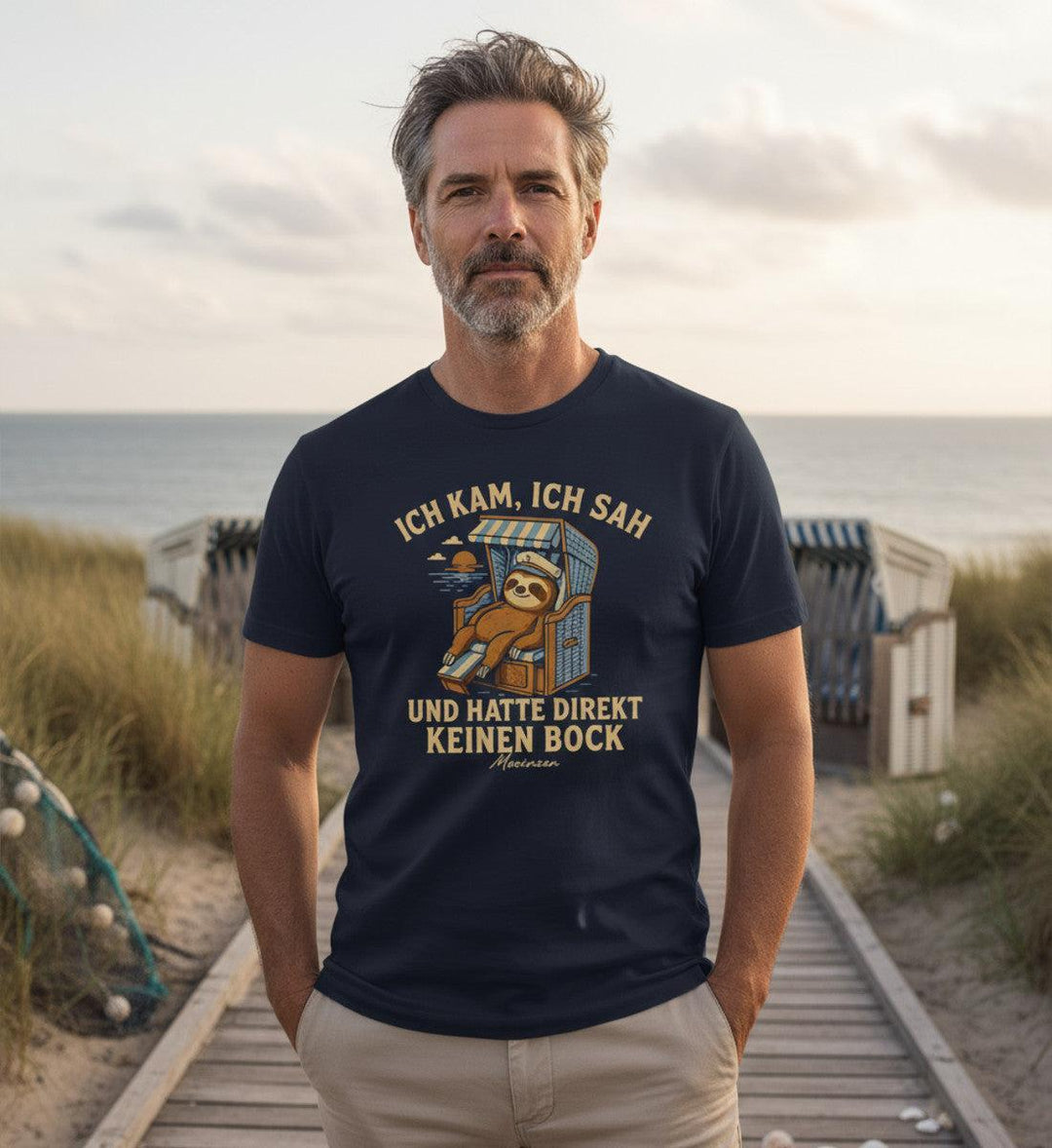 Ich kam, ich sah und hatte direkt keinen Bock · Herren Premium Bio T-Shirt-Herren Premium Bio T-Shirt-Mooinzen