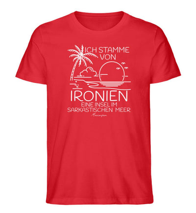Papierboot Wellen · Herren Premium Bio T-Shirt