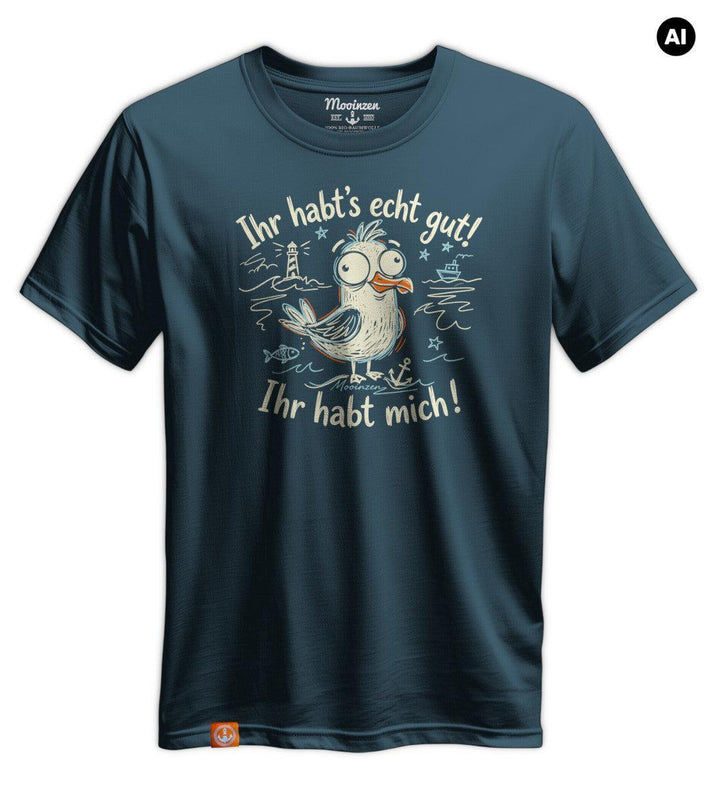 Ihr Habts Echt Gut! Ihr Habt Mich! · Unisex Premium Bio T-Shirt-Unisex Premium Bio T-Shirt-stargazer-S-Mooinzen