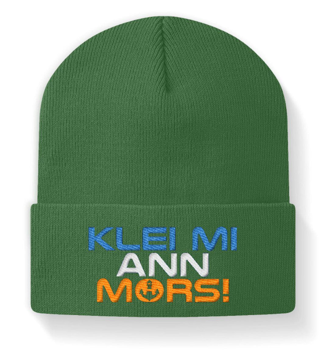 Klei mi ann Mors · Beanie mit Stick-Beanie mit Stick-Mooinzen