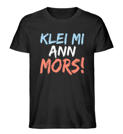 Klei mi ann Mors · Herren Premium Bio T-Shirt-Herren Premium Bio T-Shirt-Black-XS-Mooinzen