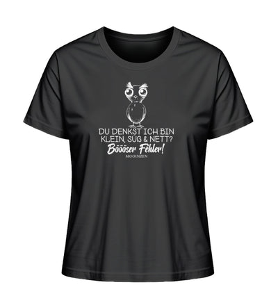 Klein, süß & nett böööser fehler · Damen Premium Bio T-Shirt 2.0-Damen Premium Bio T-Shirt 2.0-Black-XS-Mooinzen