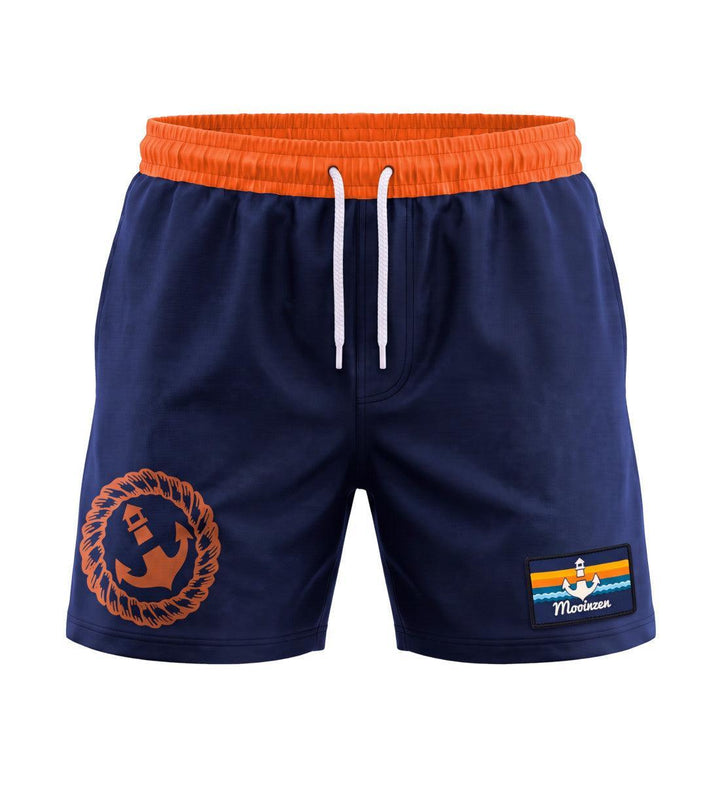 Klettwatt Patch · Herren Premium Badeshorts-Herren Premium Badeshorts-navy-S-Mooinzen