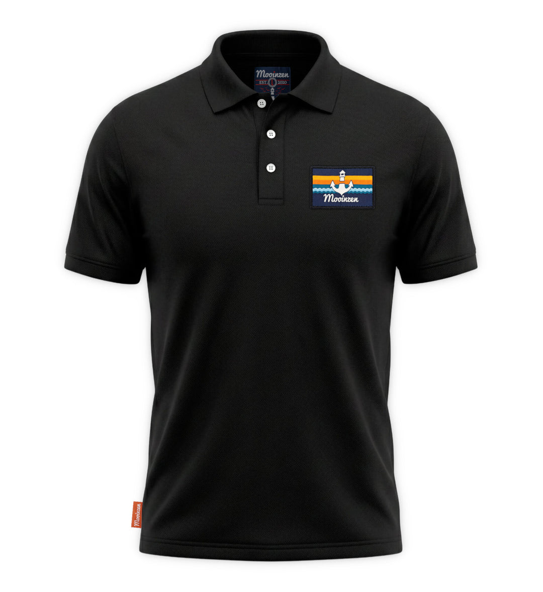 Klettwatt Patch · Herren Premium Polo Shirt-Herren Premium Polo Shirt-black-beauty-S-Mooinzen