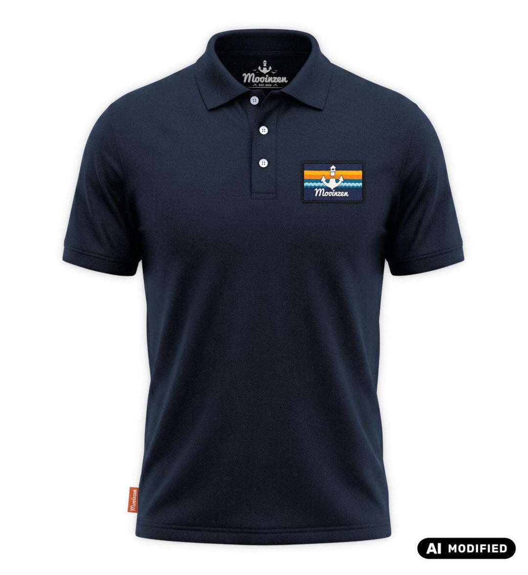 Klettwatt Patch · Herren Premium Polo Shirt-Herren Premium Polo Shirt-dress-blue-S-Mooinzen