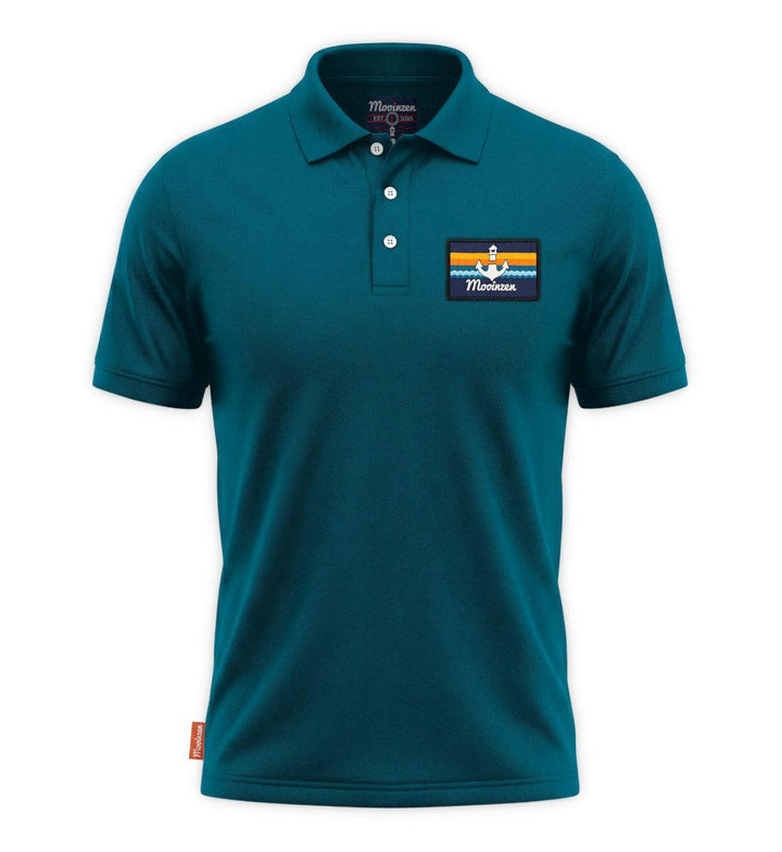 Klettwatt Patch · Herren Premium Polo Shirt-Herren Premium Polo Shirt-ocean-depth-S-Mooinzen