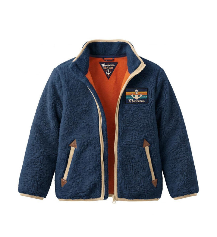 Klettwatt Patch · Kinder Premium Sherpa Jacke-Kinder Premium Sherpa Jacke-Mooinzen