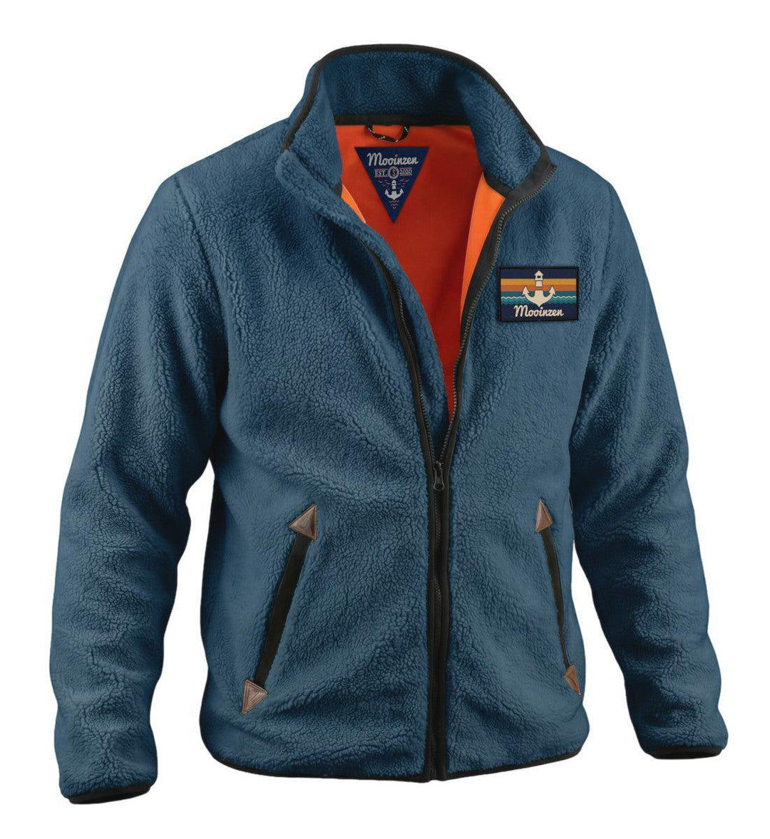 Klettwatt Patch · Unisex Premium Sherpa Jacke-Unisex Premium Sherpa Jacke-Mooinzen