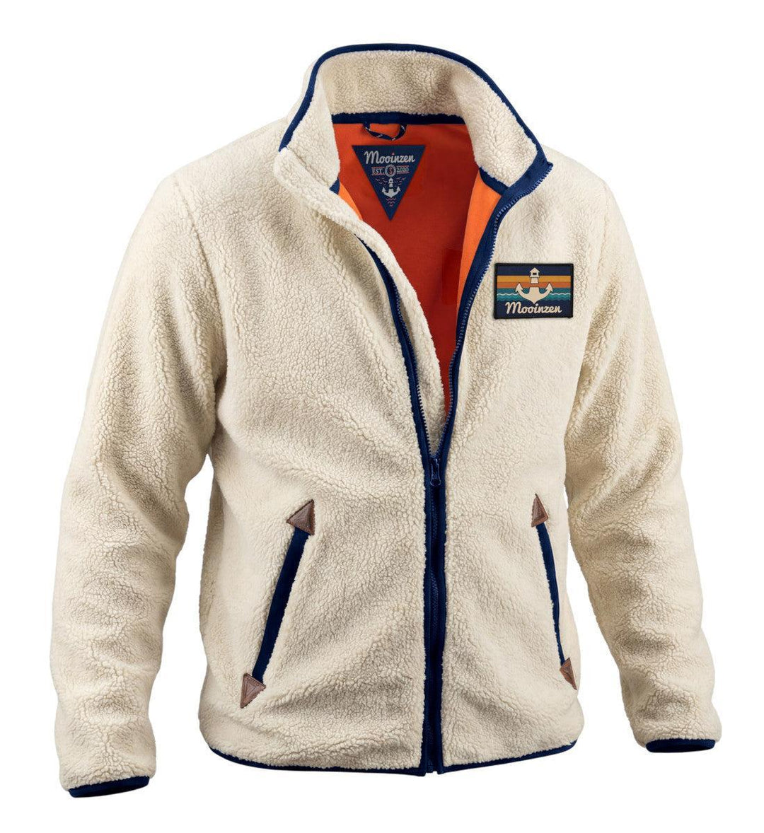 Klettwatt Patch · Unisex Premium Sherpa Jacke-Unisex Premium Sherpa Jacke-Mooinzen