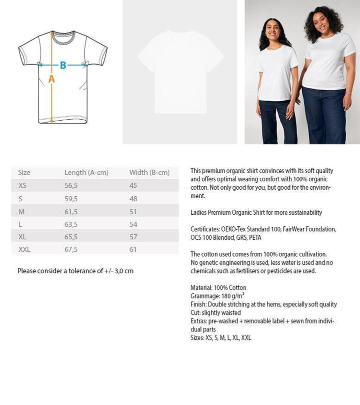 Komme was Wolle · Damen Premium Bio T-Shirt 2.0-Damen Premium Bio T-Shirt 2.0-Mooinzen