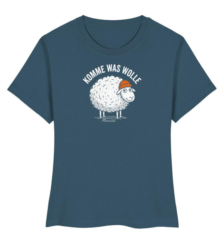 Komme was Wolle · Damen Premium Bio T-Shirt 2.0-Stella Muser Shirt ST/ST-Stargazer-XS-Mooinzen