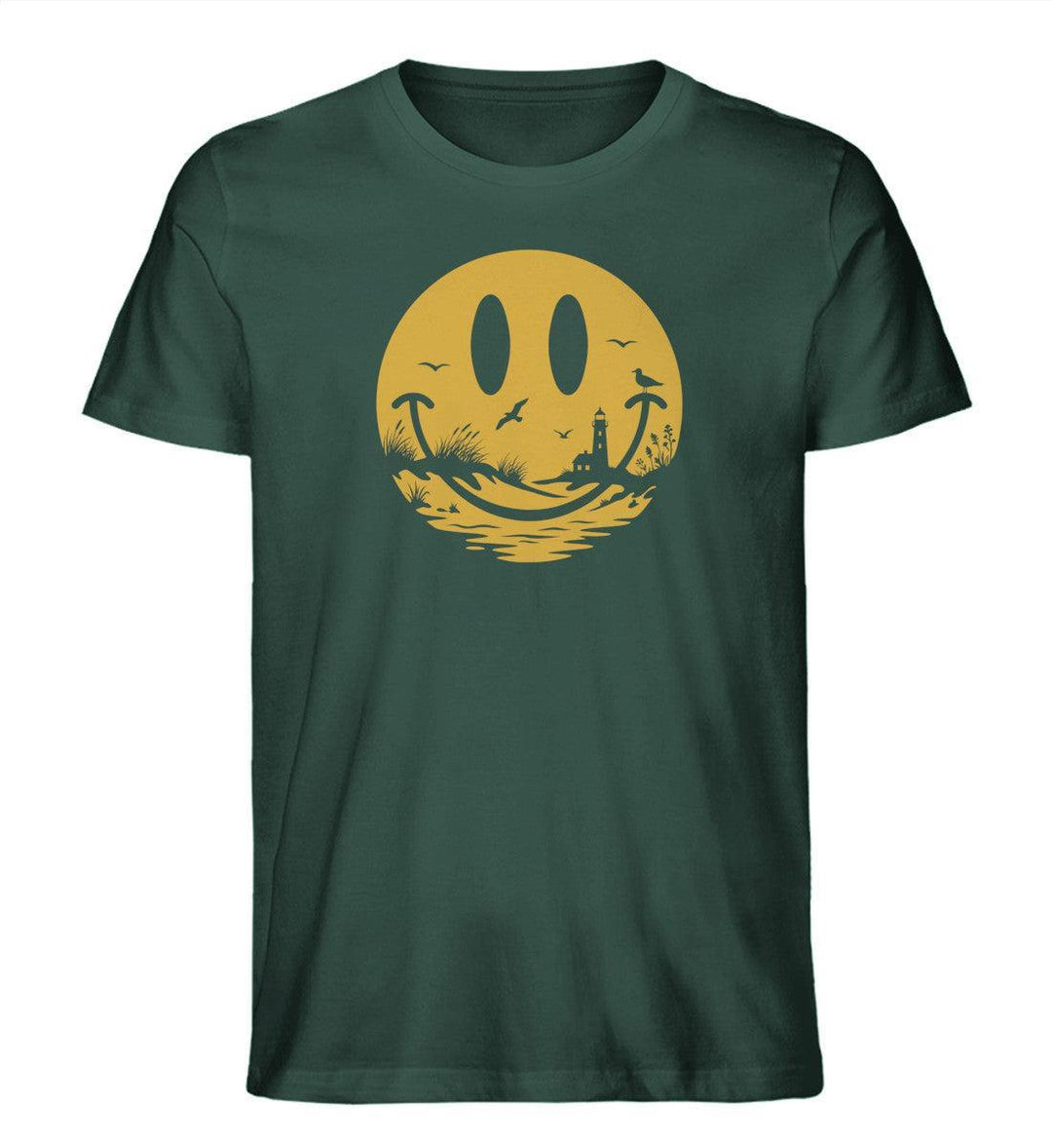 Küstensmiley · Herren Premium Bio T-Shirt-Herren Premium Bio T-Shirt-Glazed Green-XS-Mooinzen