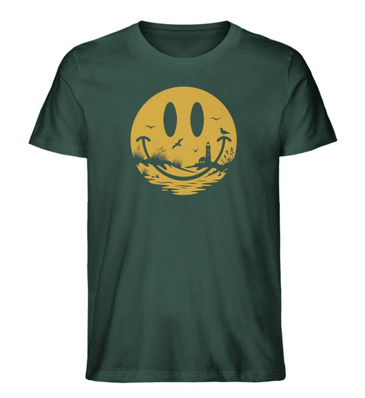Küstensmiley · Herren Premium Bio T-Shirt-Herren Premium Bio T-Shirt-Glazed Green-XS-Mooinzen