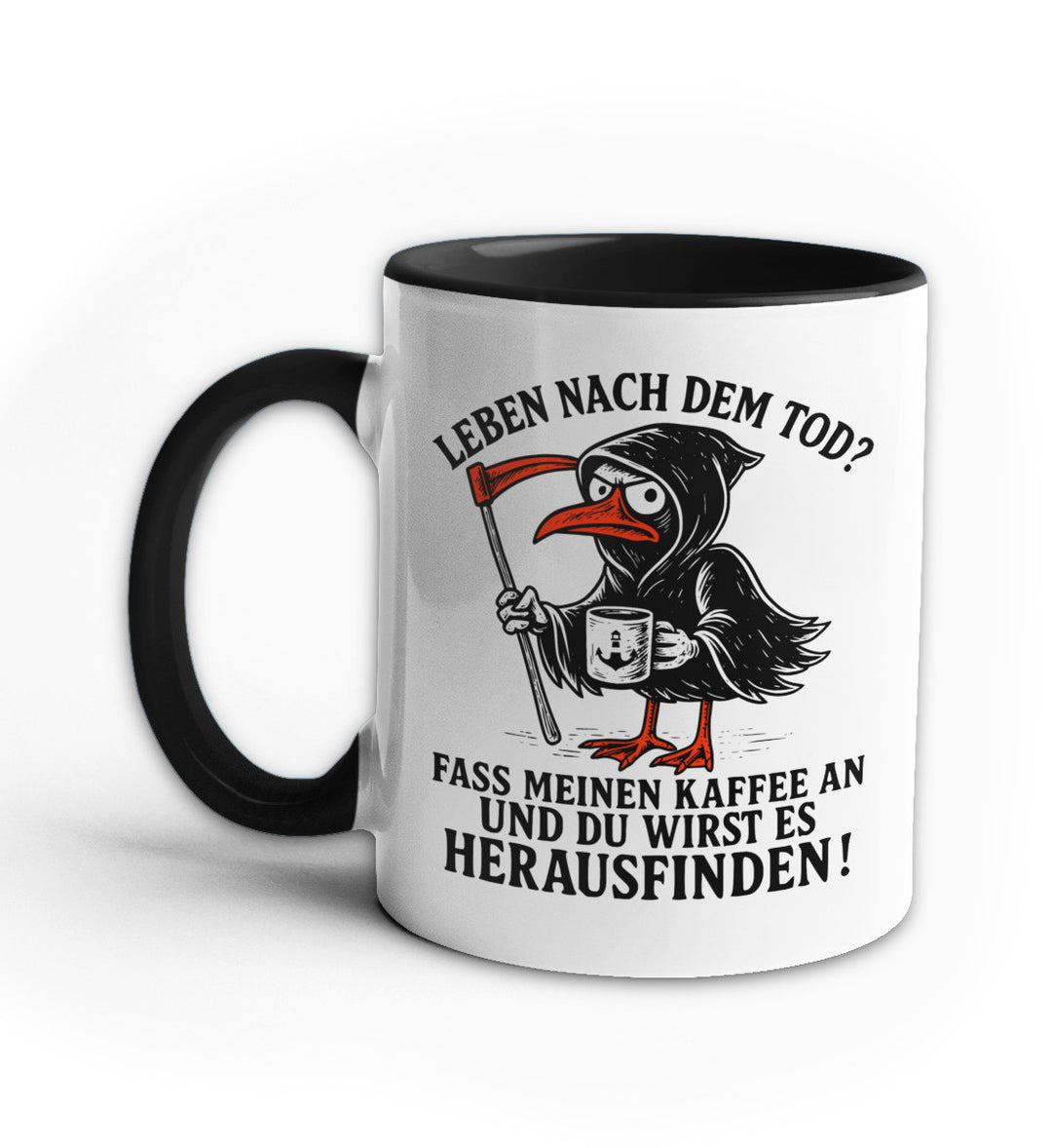 Leben Nach Dem Tod Kaffee · Keramiktasse Zweifarbig-Keramik Tasse Zweifarbig-Mooinzen