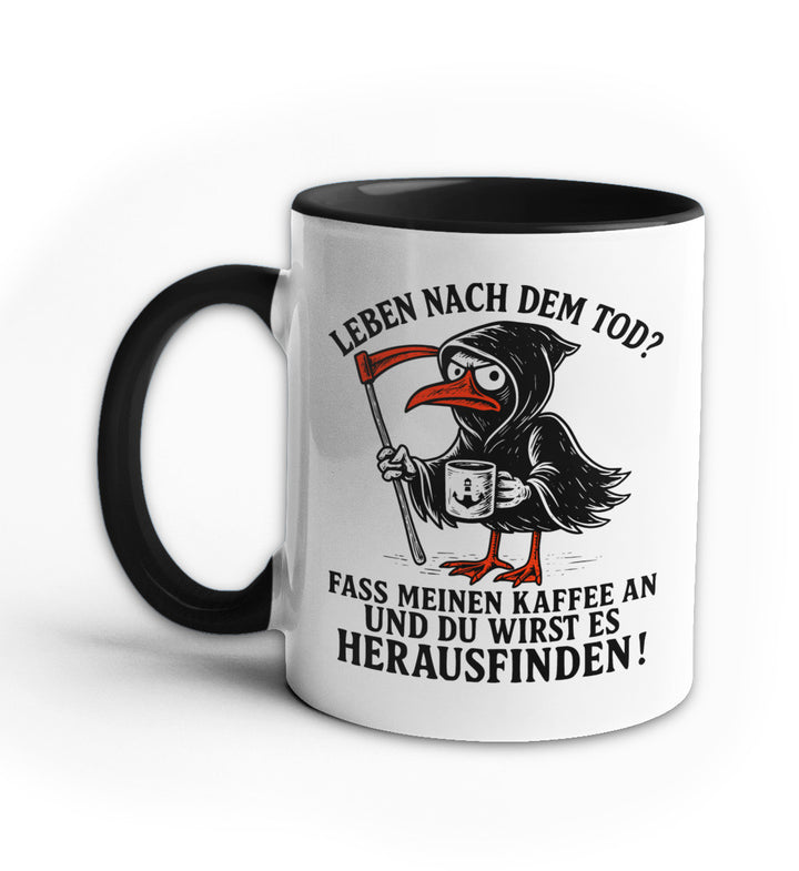 Leben Nach Dem Tod Kaffee · Keramiktasse Zweifarbig-Keramik Tasse Zweifarbig-Mooinzen
