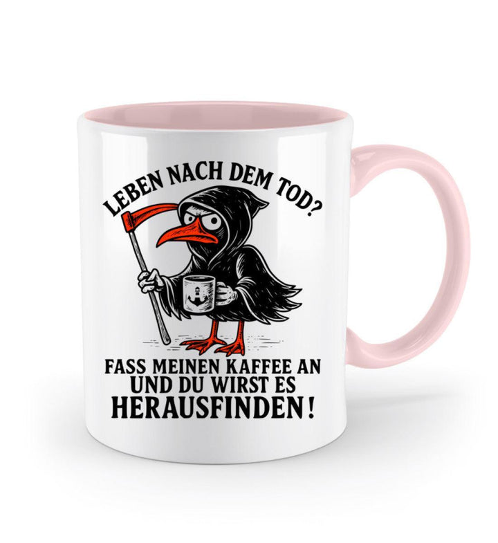 Leben nach dem Tod? Kaffee · Keramiktasse Zweifarbig-Keramik Tasse zweifarbig-Mooinzen