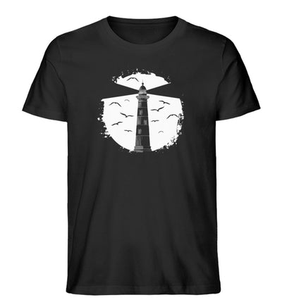 Leuchtturm Möwe · Herren Premium Bio T-Shirt-Herren Premium Bio T-Shirt-Black-XS-Mooinzen