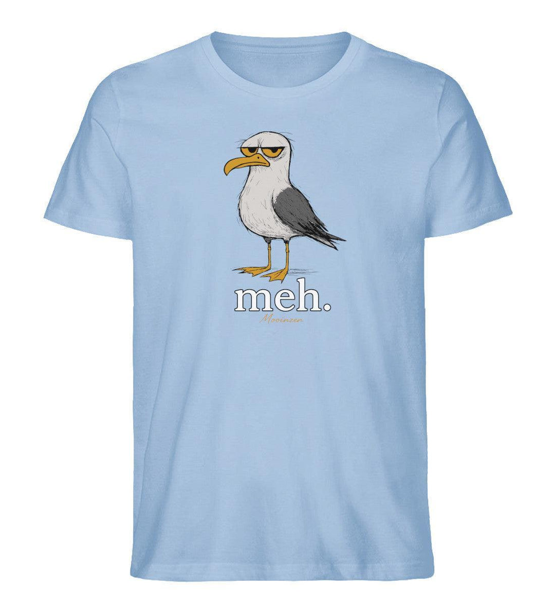 Meh Möwe · Herren Premium Bio T-Shirt-Herren Premium Bio T-Shirt-Blue Soul-XS-Mooinzen