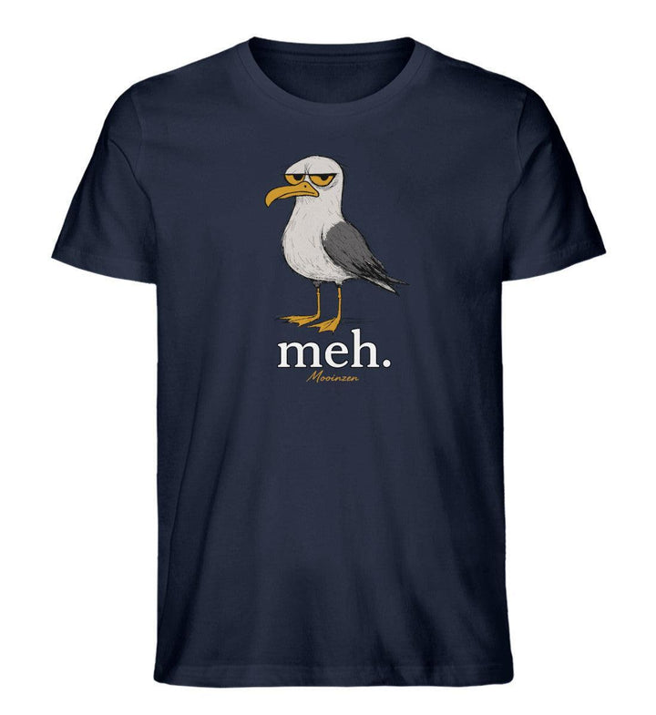 Meh Möwe · Herren Premium Bio T-Shirt-Herren Premium Bio T-Shirt-French Navy-XS-Mooinzen