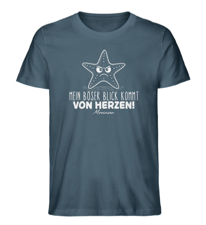Mein Böser blick kommt von Herzen · Herren Premium Bio T-Shirt-Herren Premium Bio T-Shirt-Stargazer-XS-Mooinzen