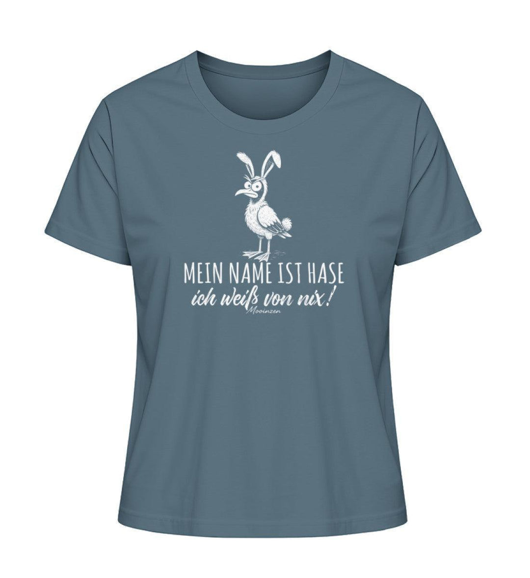 Mein Name ist Hase ich weiß von nix · Damen Premium Bio T-Shirt 2.0-Damen Premium Bio T-Shirt 2.0-Stargazer-XS-Mooinzen