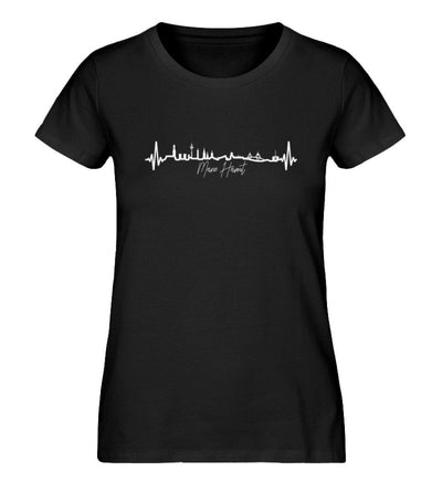 Meine Heimat Hamburg · Damen Premium Bio T-Shirt-Damen Premium Bio T-Shirt-Black-S-Mooinzen
