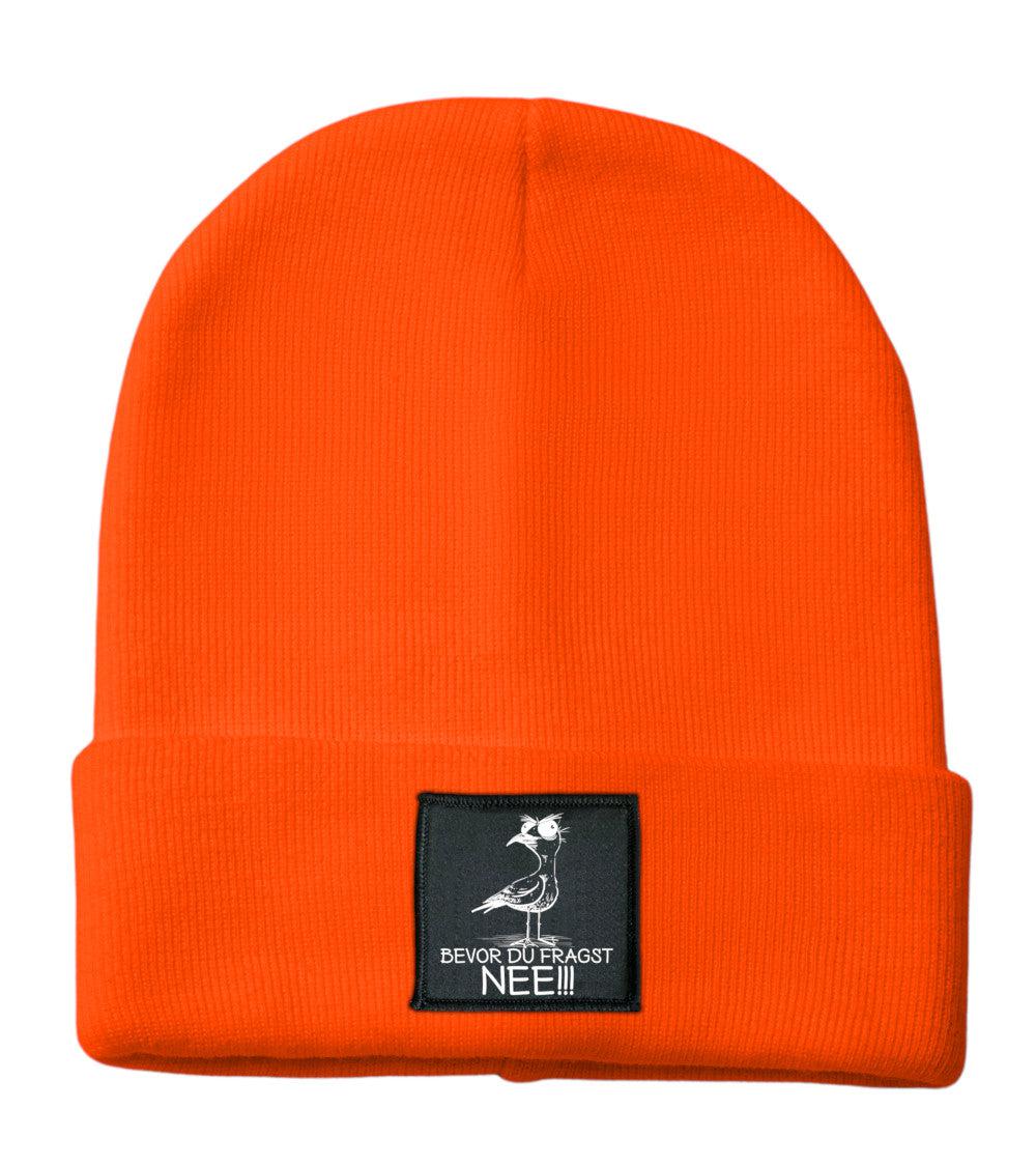 Moewe Nee · Brisen Beanie-Brisen Beanie-Orange-Einheitsgroesse-Mooinzen