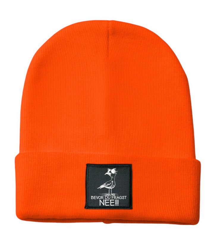 Moewe Nee · Brisen Beanie-Brisen Beanie-Orange-Einheitsgroesse-Mooinzen
