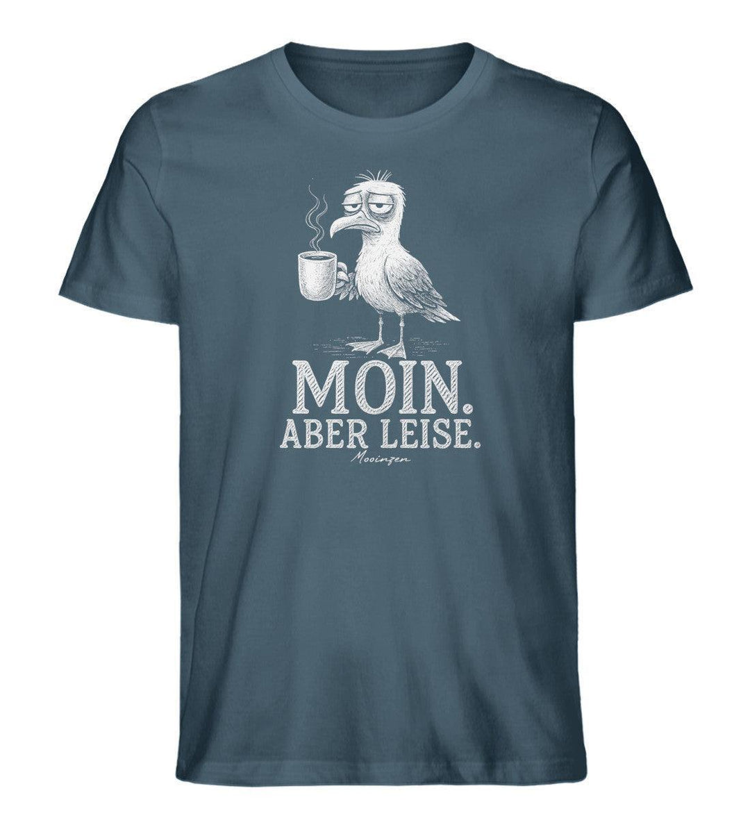 Moin Aber leise · Herren Premium Bio T-Shirt-Herren Premium Bio T-Shirt-Stargazer-XS-Mooinzen