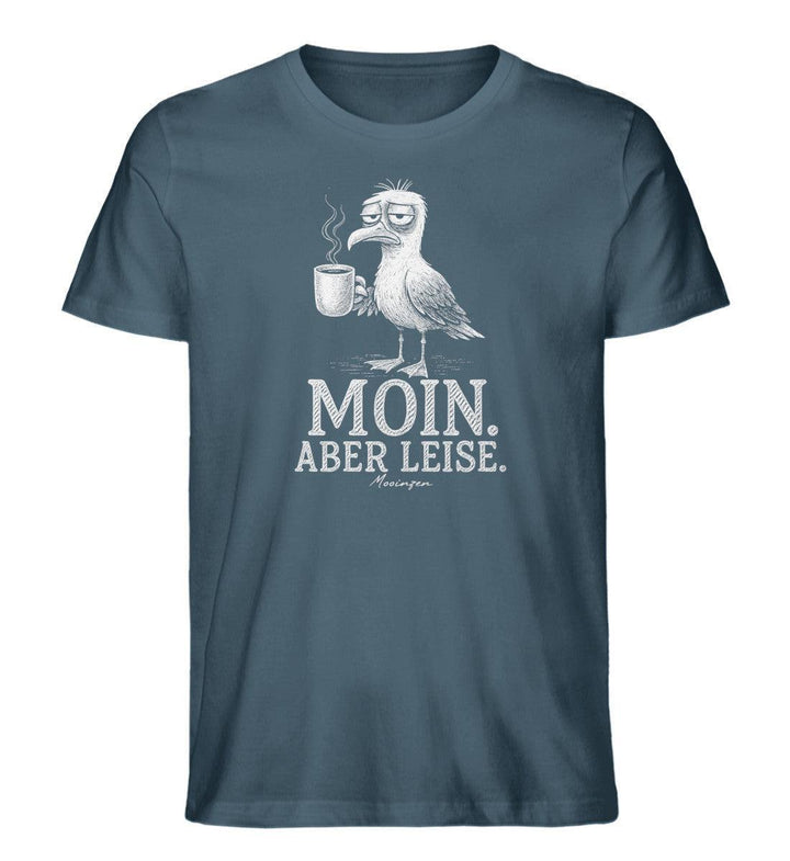 Moin Aber leise · Herren Premium Bio T-Shirt-Herren Premium Bio T-Shirt-Stargazer-XS-Mooinzen