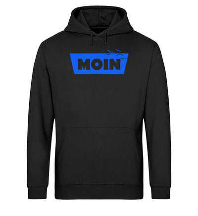 Moin Batch Blau · Unisex Bio Hoodie-Unisex Bio Hoodie-Black-S-Mooinzen