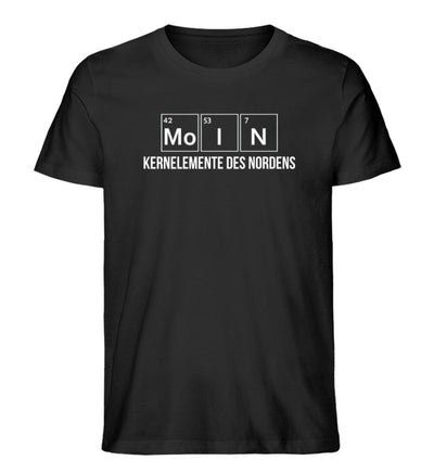 Moin Elemente · Herren Premium Bio T-Shirt-Herren Premium Bio T-Shirt-Black-XS-Mooinzen