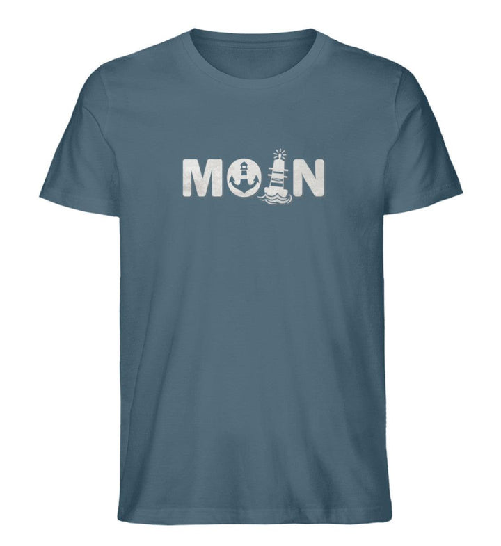 Moin · Herren Premium Bio T-Shirt-Herren Premium Bio T-Shirt-Stargazer-S-Mooinzen