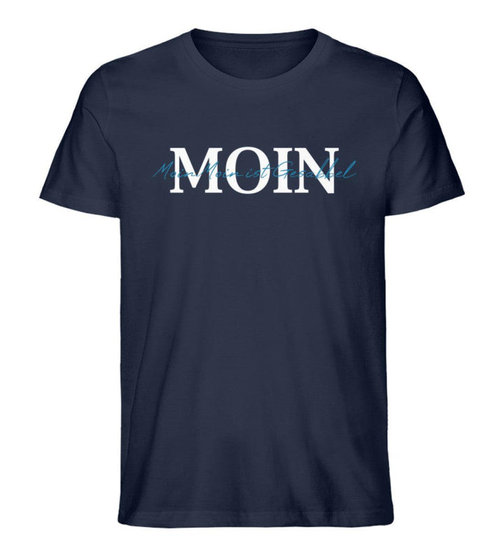 Moin Moin gesabbel · Herren Premium Bio T-Shirt-Herren Premium Bio T-Shirt-French Navy-XS-Mooinzen