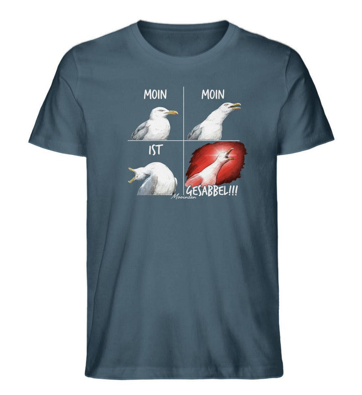 Moin Moin ist Gesabbel · Herren Premium Bio T-Shirt-Herren Premium Bio T-Shirt-Stargazer-XS-Mooinzen