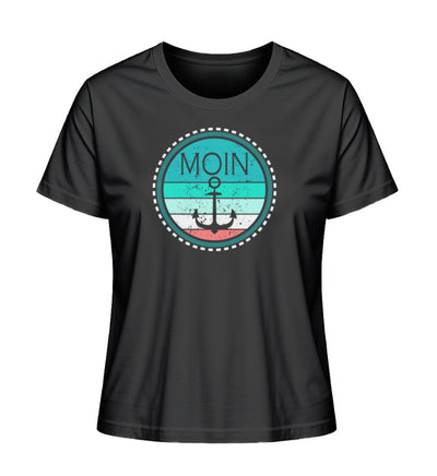 Moin Retro Grün · Damen Premium Bio T-Shirt 2.0-Damen Premium Bio T-Shirt 2.0-Black-XS-Mooinzen