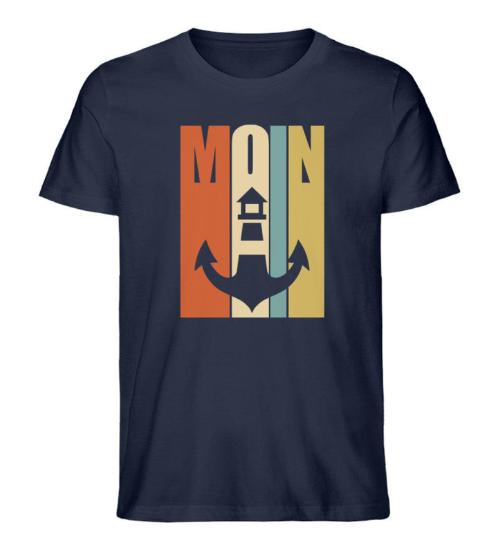 Moin Retro · Herren Premium Bio T-Shirt-Herren Premium Bio T-Shirt-French Navy-XS-Mooinzen