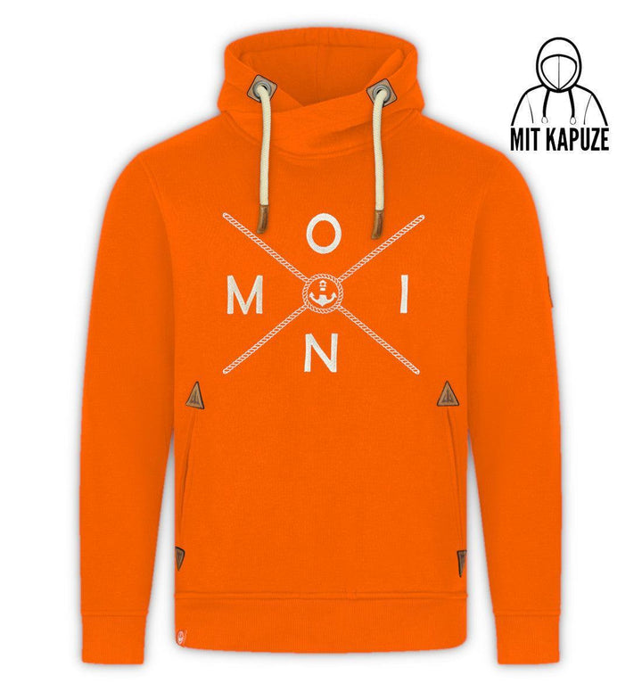 Moin Simple Seil (Stick) · Unisex Bio Schalkragen Hoodie-Unisex Bio Schalkragen Hoodie-Mooinzen