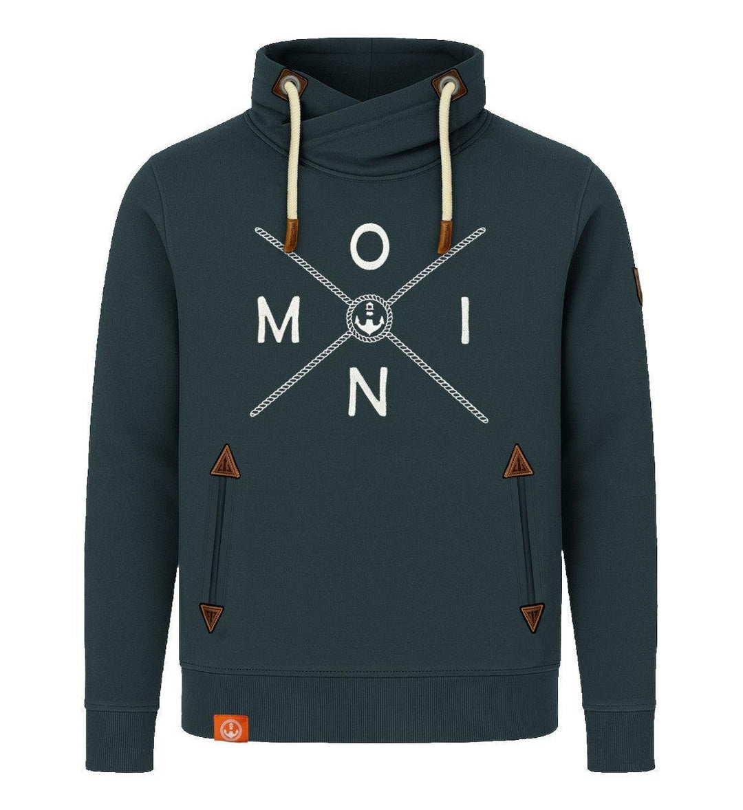 Moin Simple X · Unisex Bio Schalkragen Sweatshirt (ohne Kapuze)-Unisex Bio Schalkragen Sweatshirt-magical-forest-S-Mooinzen