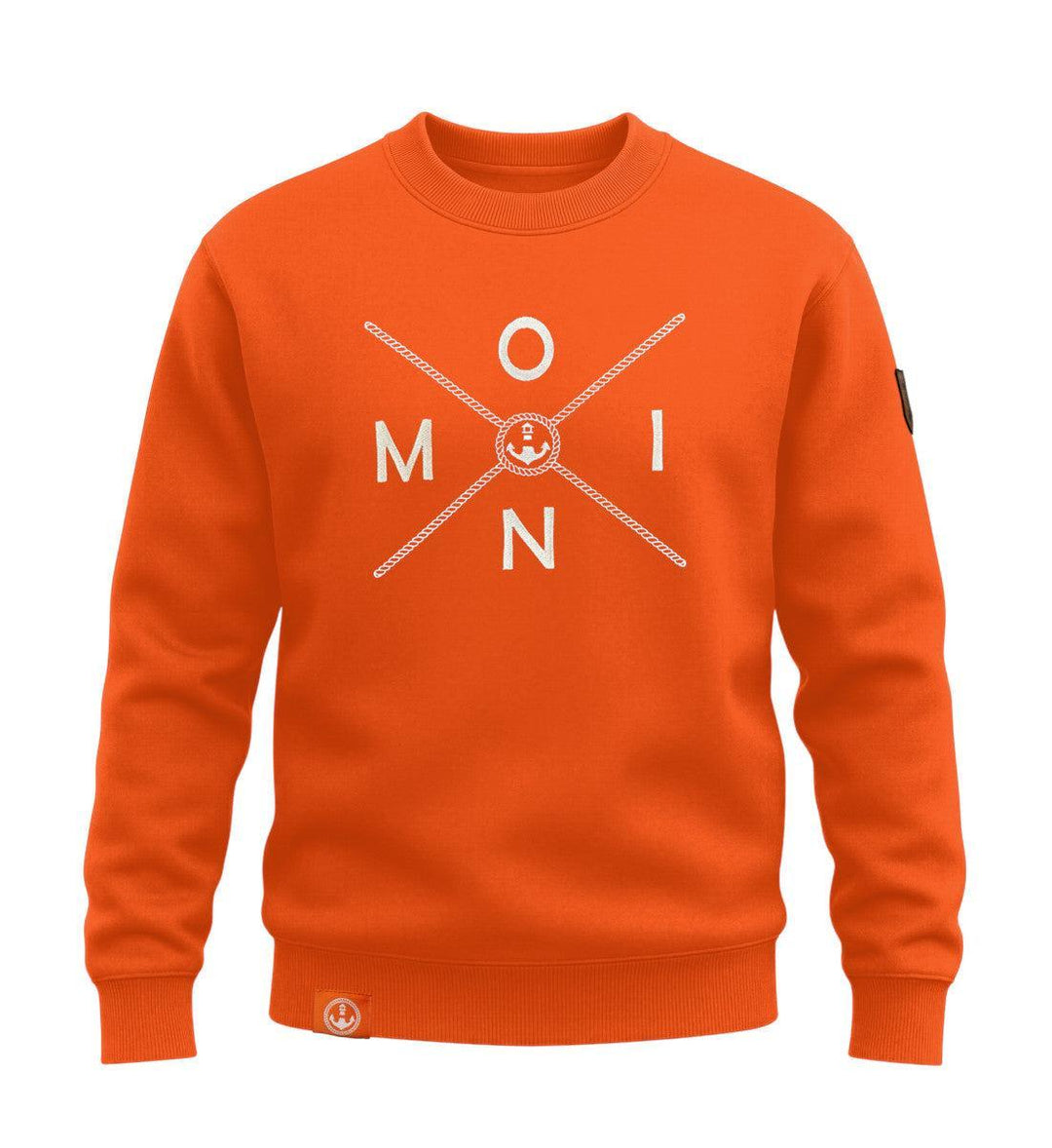 Moin Simple X · Unisex Signature Premium Bio Sweatshirt-Unisex Signature Bio Sweatshirt-scarlet-ibis-S-Mooinzen