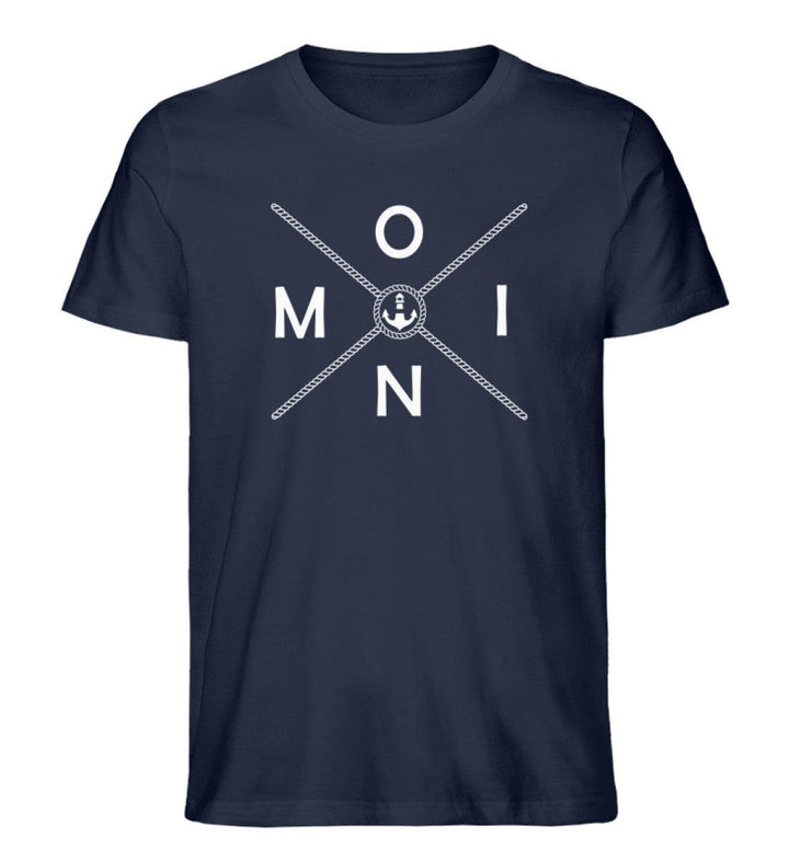 Moin X Rope · Herren Premium Bio T-Shirt-Herren Premium Bio T-Shirt-French Navy-XS-Mooinzen