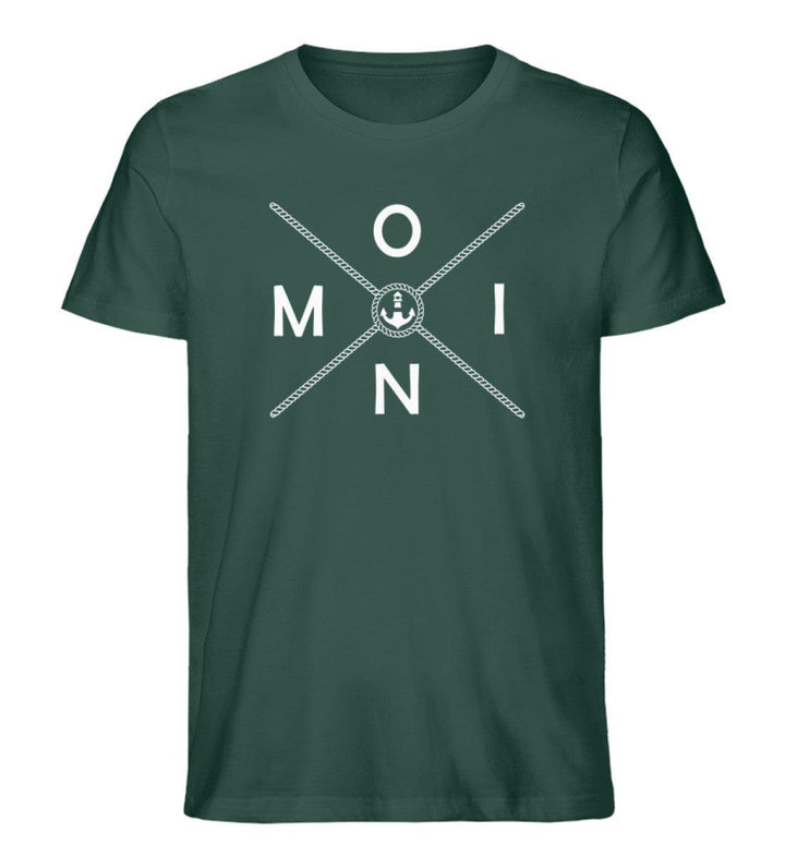 Moin X Rope · Herren Premium Bio T-Shirt-Herren Premium Bio T-Shirt-Glazed Green-S-Mooinzen
